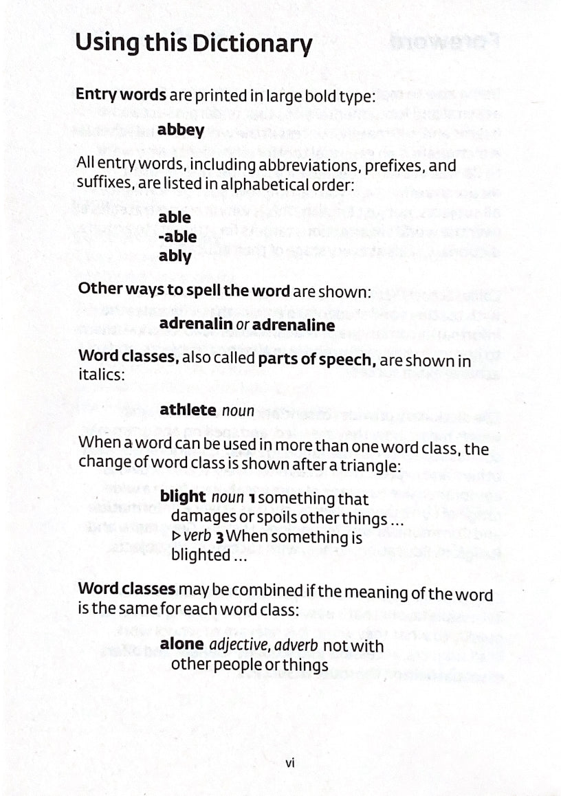 Collins English School Dictionary