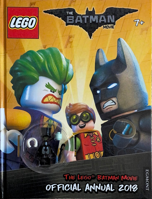 Lego Batman Movie Official Annual 2018 Hardback with Penguin Minifigure. Less than Half Price!