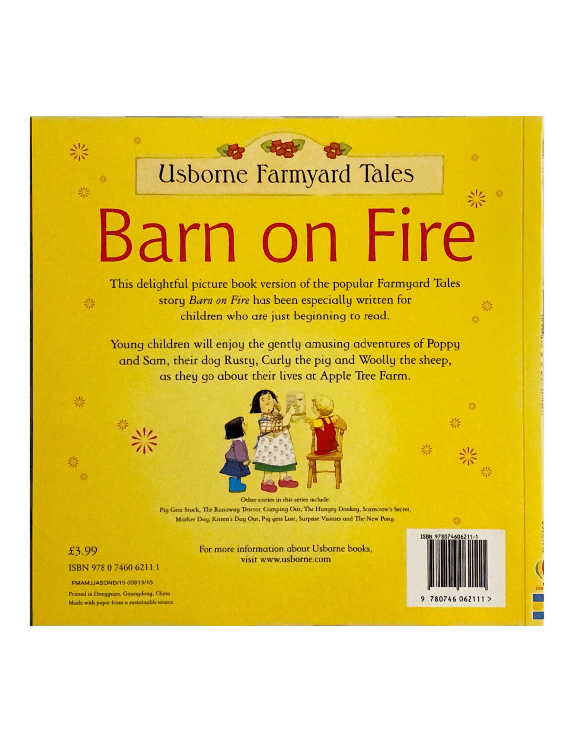 Barn on Fire - Usborne Farmyard Tales