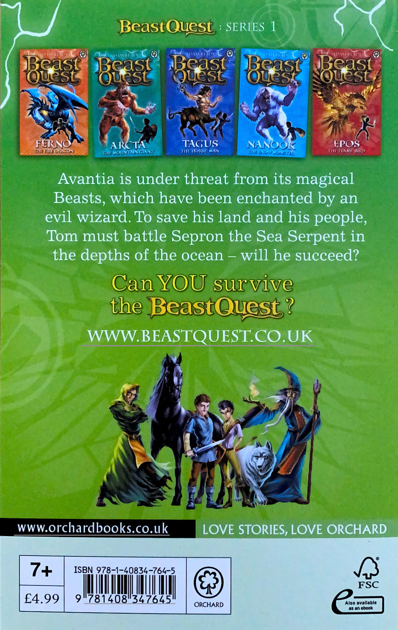 Beast Quest S1 - Sepron the Sea Serpent