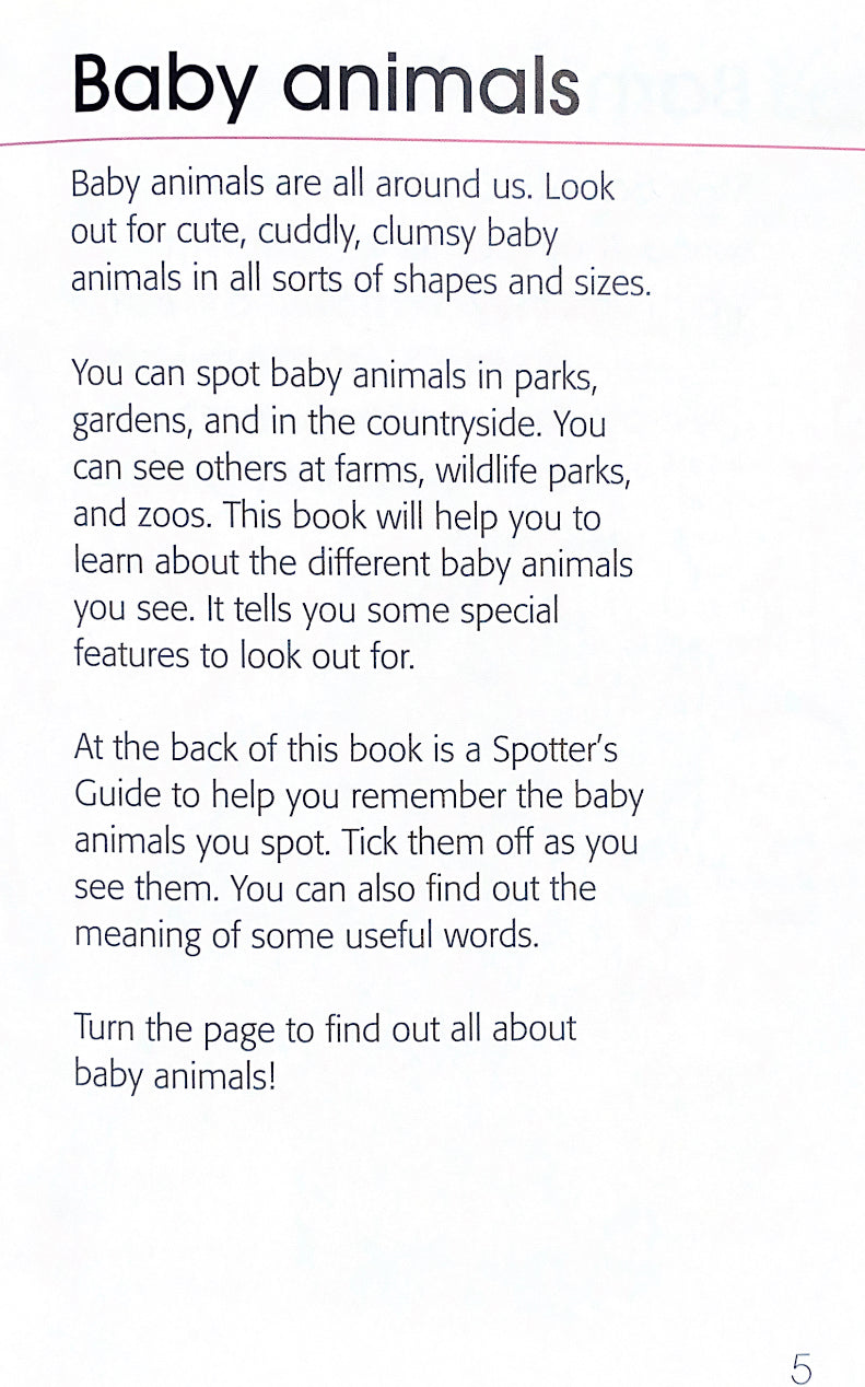 First Book of Baby Animals