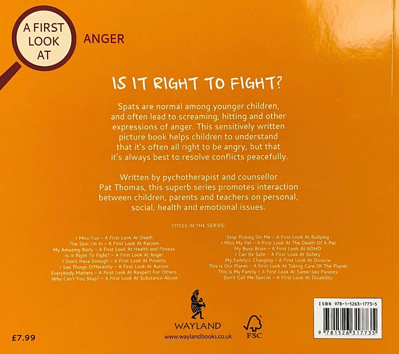 Is it Right to Fight?: A First Look at Anger