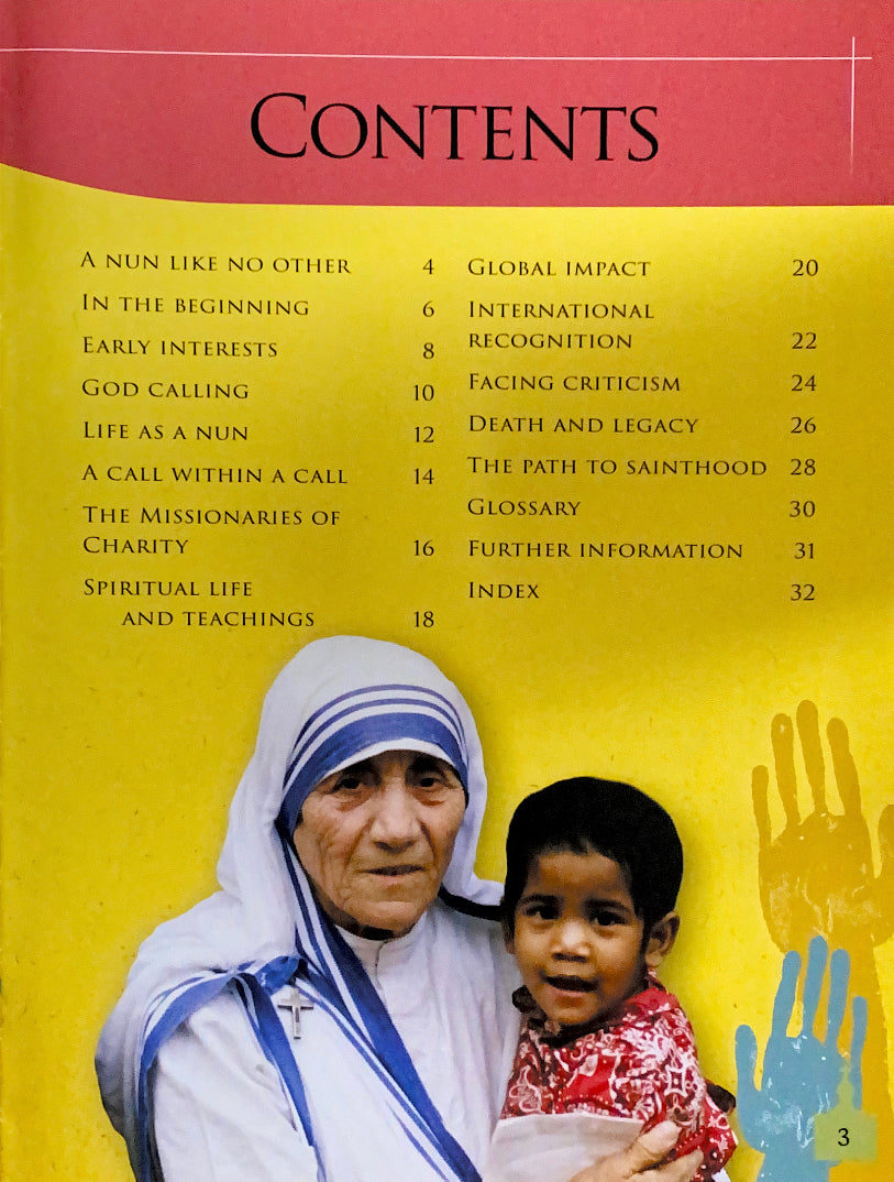 Mother Teresa, Her Life and Work