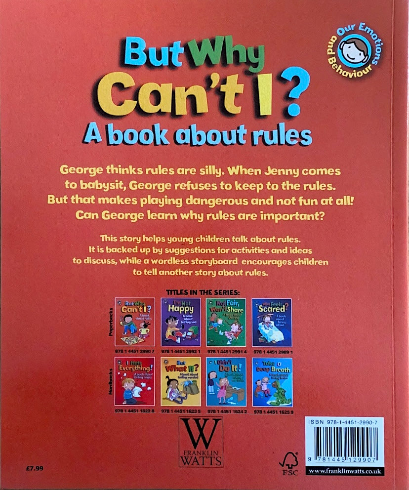 But Why Can’t I? A book about rules.